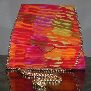 J. Renee Vintage Rainbow Clutch